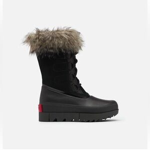 Sorel Women's Joan of Arctic Next Boot — Black — Waterproof Leather Size 7.5